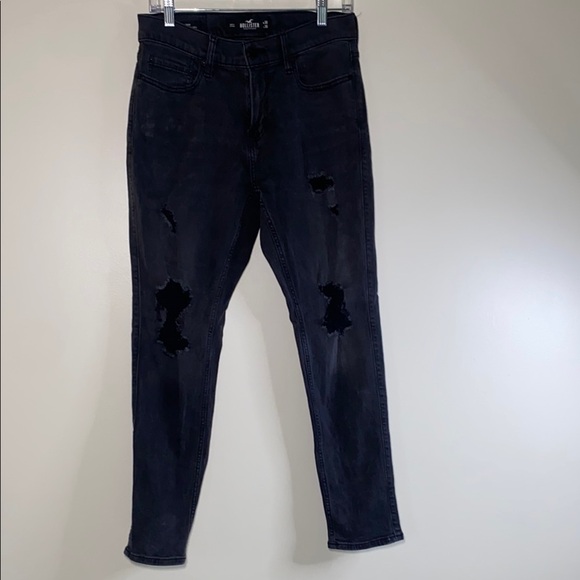 Hollister Black Skinny Jeans Advanced Stretch Fit - Picture 1 of 9